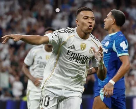 Mbappé Fires Los Blancos to Triumph Amid Injuries and Red Card Against Olympique Marseille