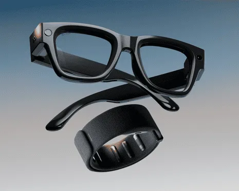 The Tech Giant Launches First-Ever Ray-Ban Glasses with Built-In Augmented Reality Screen