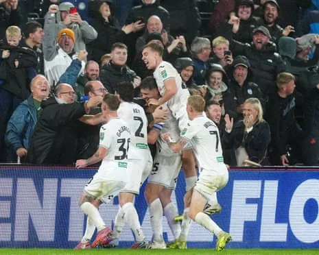 Frustration for Postecoglou as Swansea Shock Nottingham Forest with Late Revival