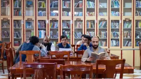The governing authority ban books written by female authors from Afghanistan's colleges